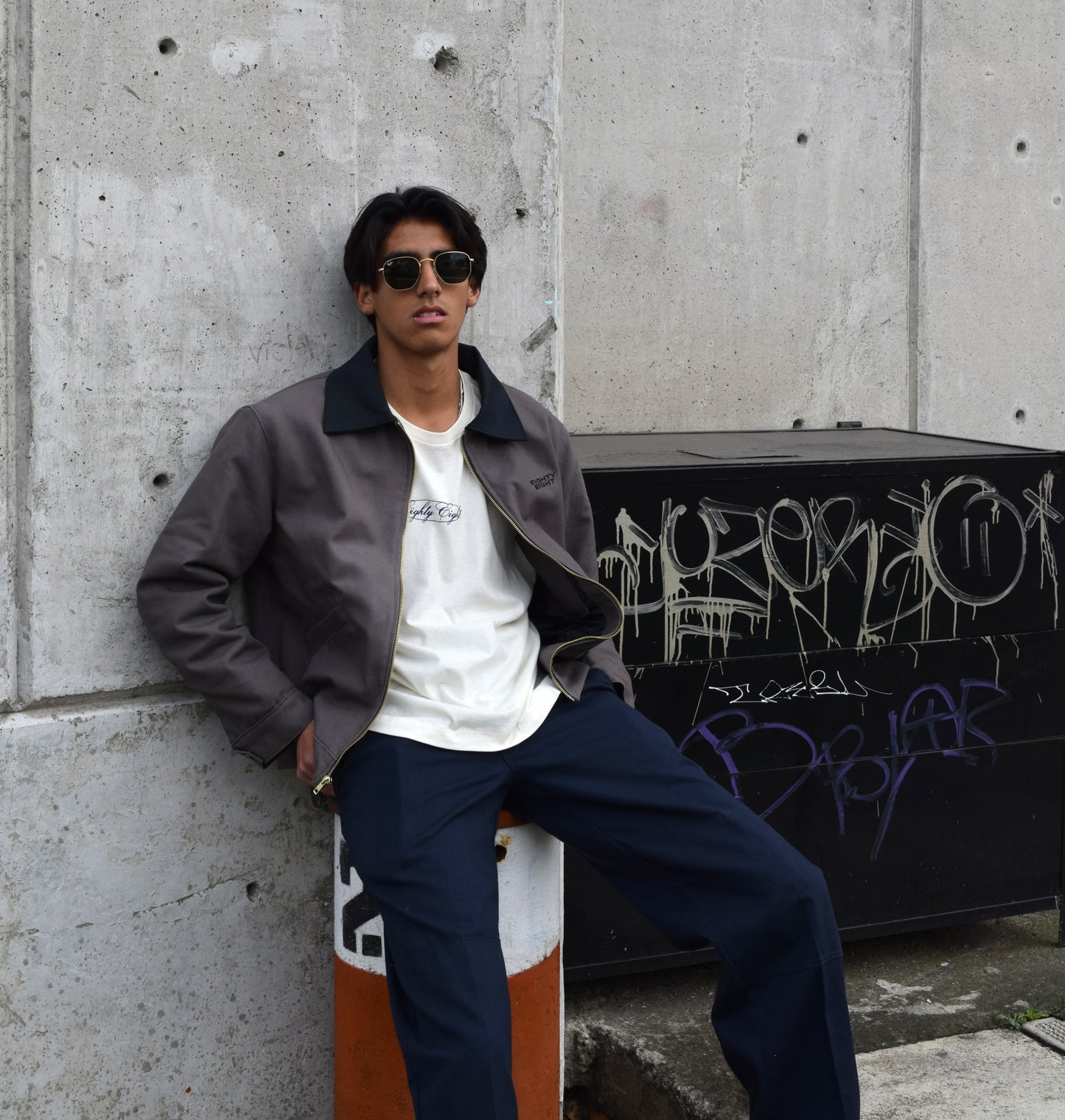 CHAMARRA WORK - GRIS