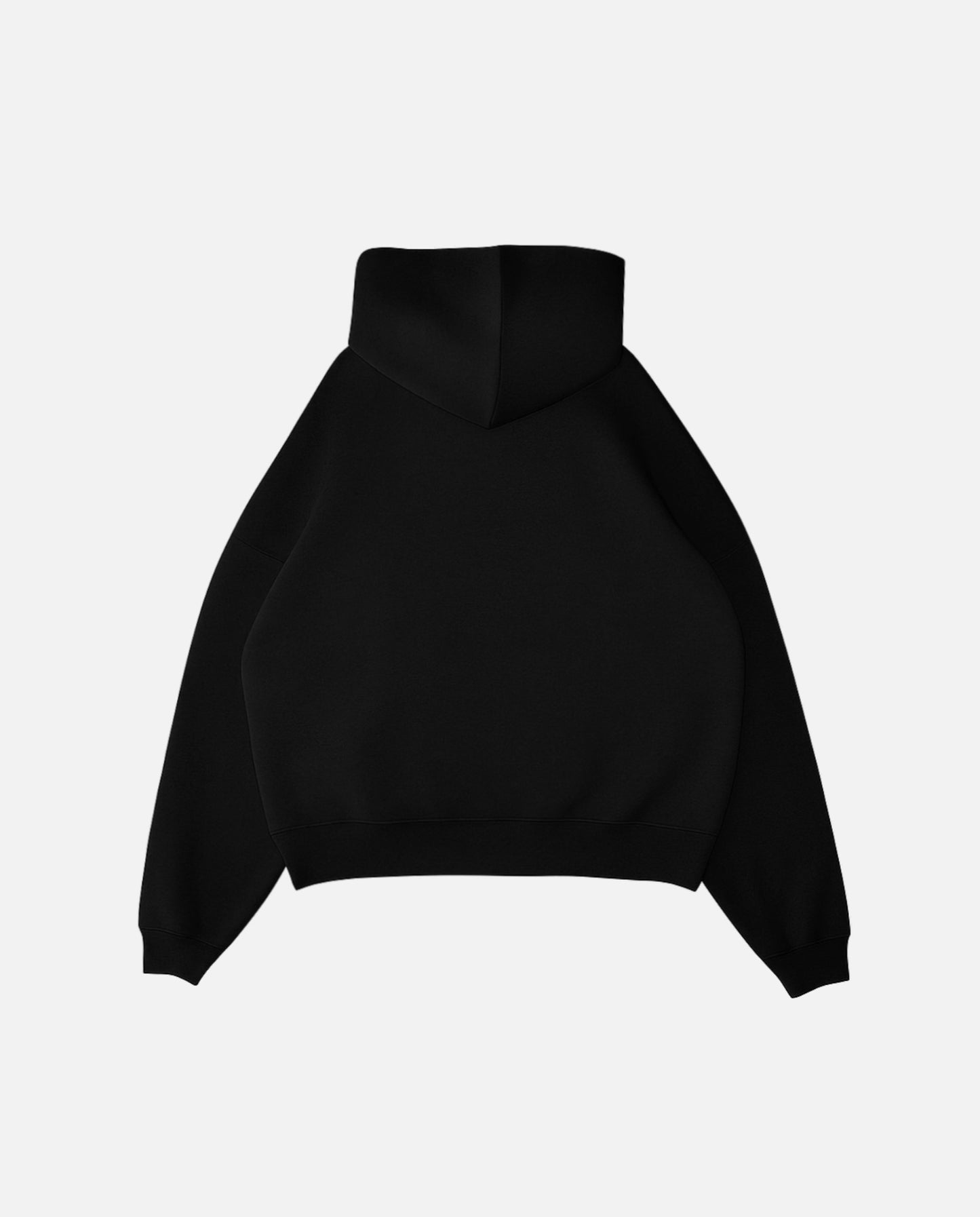 WESTERN BOXY HOODIE - NEGRO
