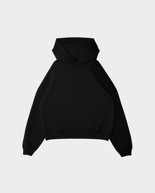 BOXY HOODIE - NEGRO