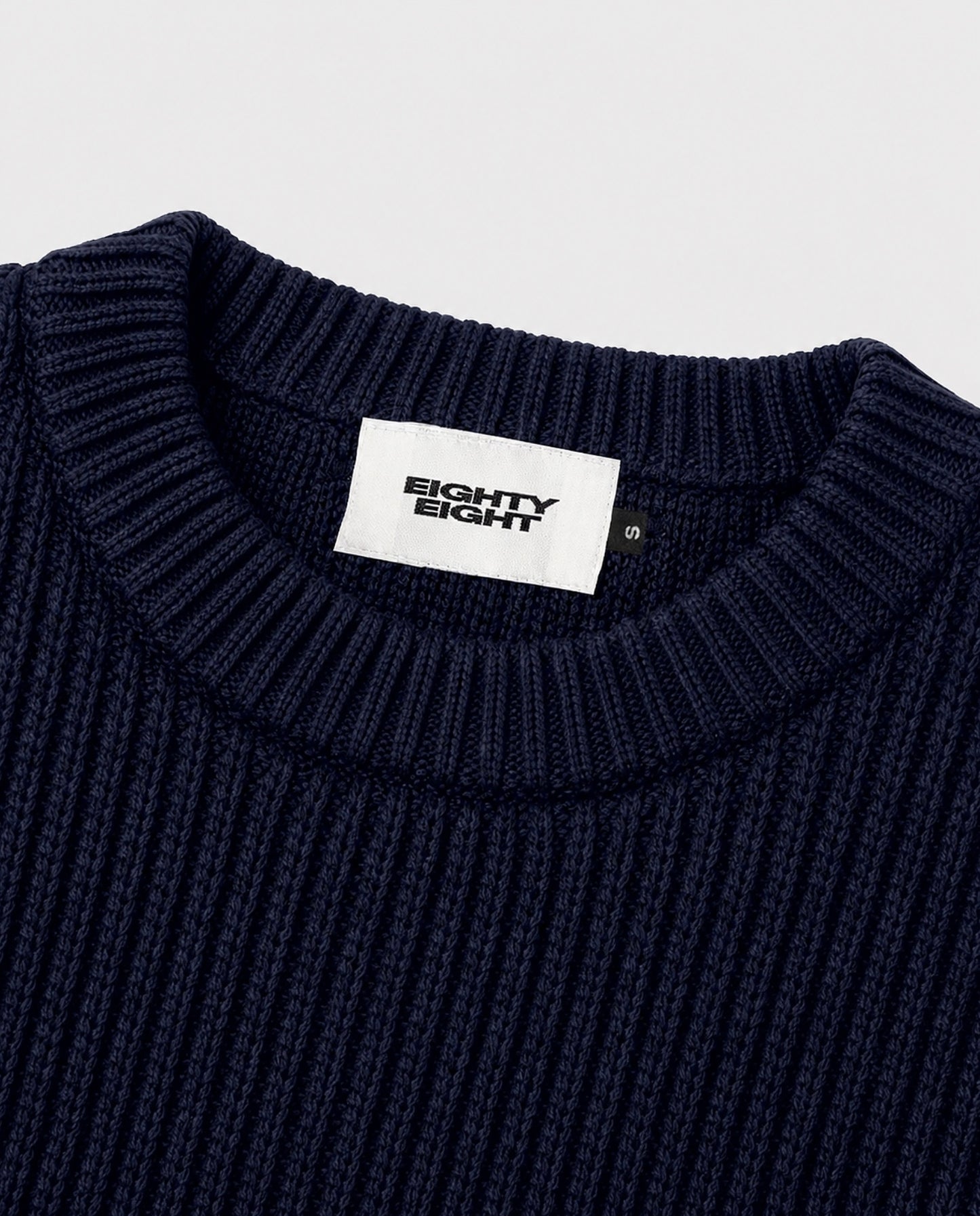 SUÉTER KNIT - AZUL MARINO