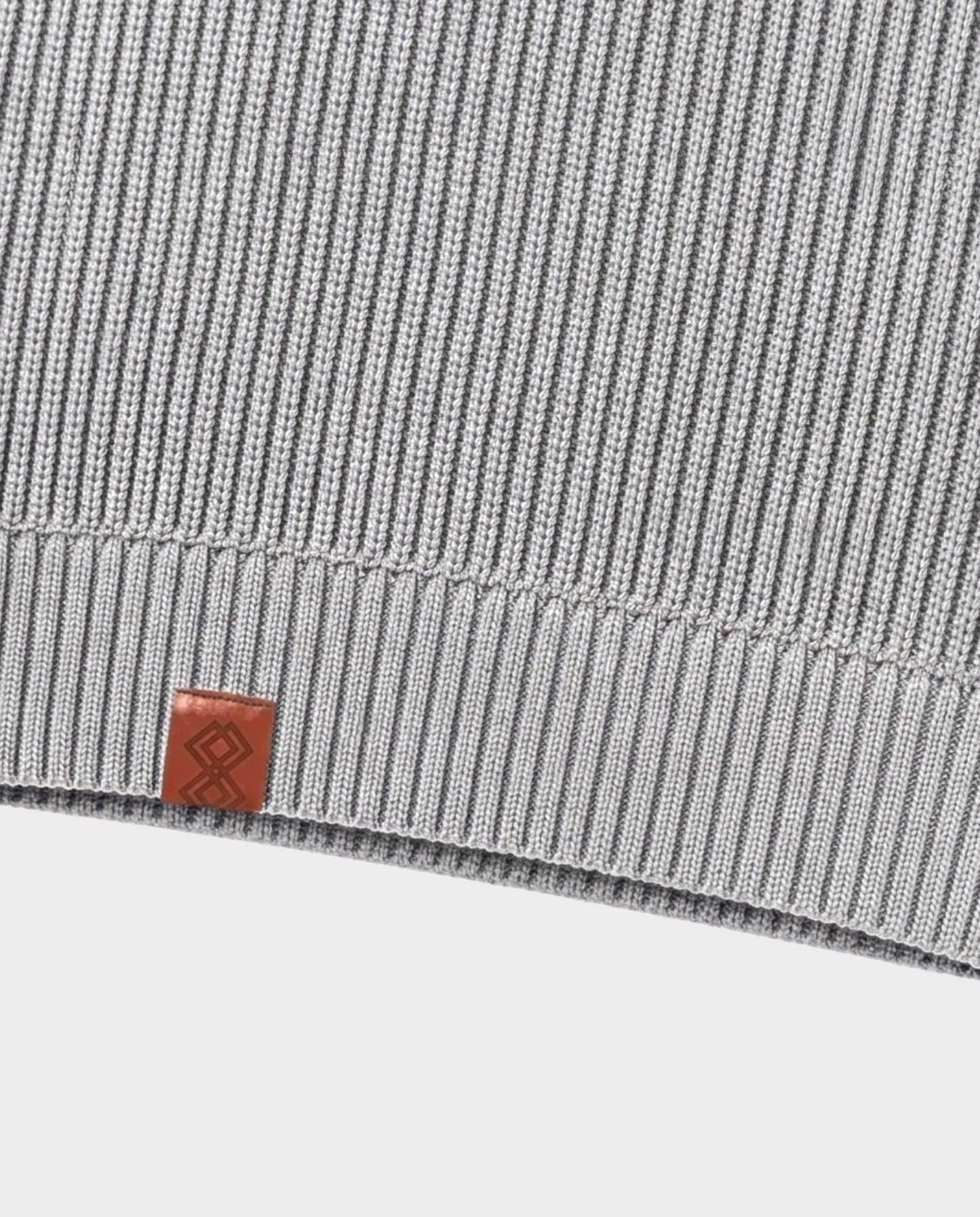 SUÉTER KNIT - GRIS CLARO