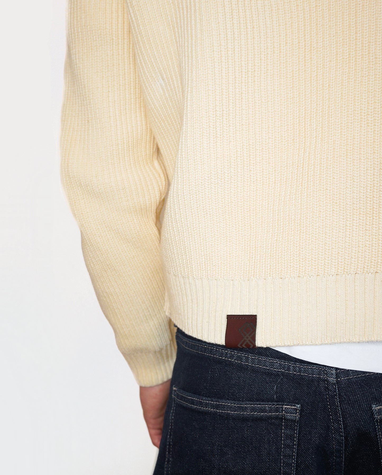 SUÉTER KNIT - CREMA