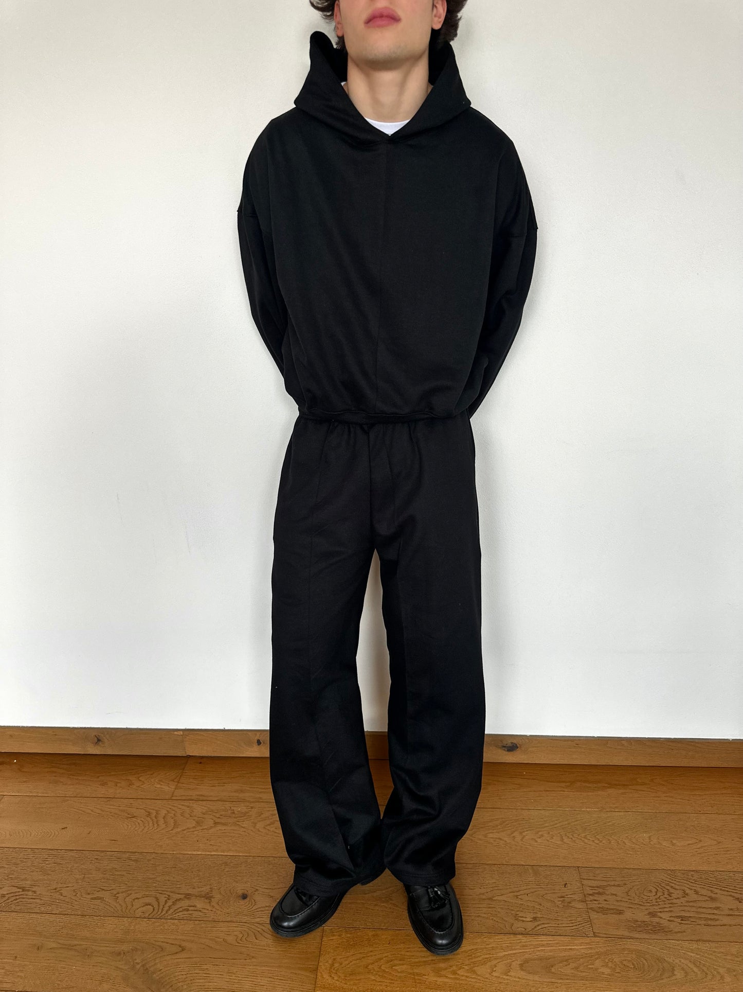 WIDE LEG PANTS - NEGRO