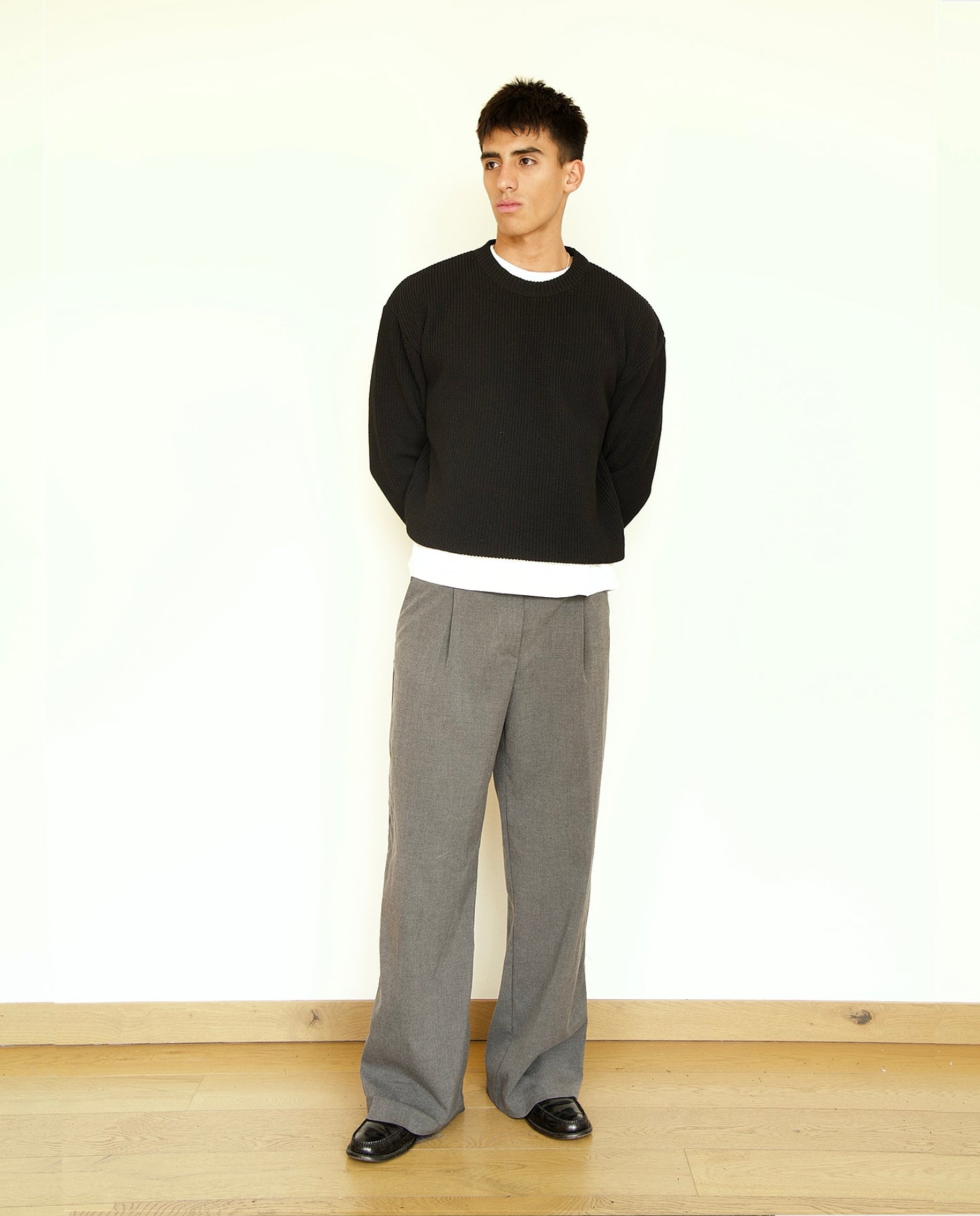 SUÉTER KNIT - NEGRO