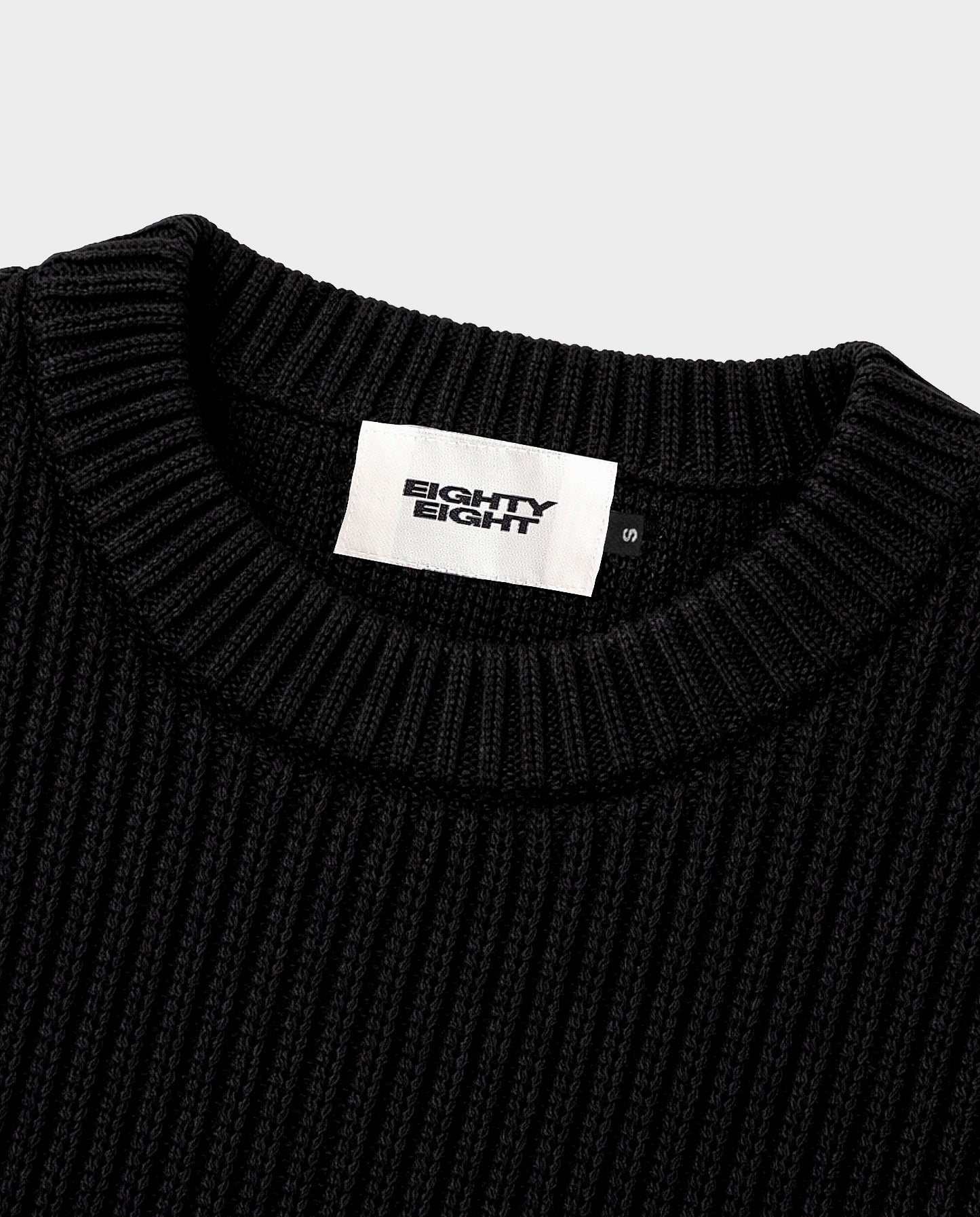 SUÉTER KNIT - NEGRO