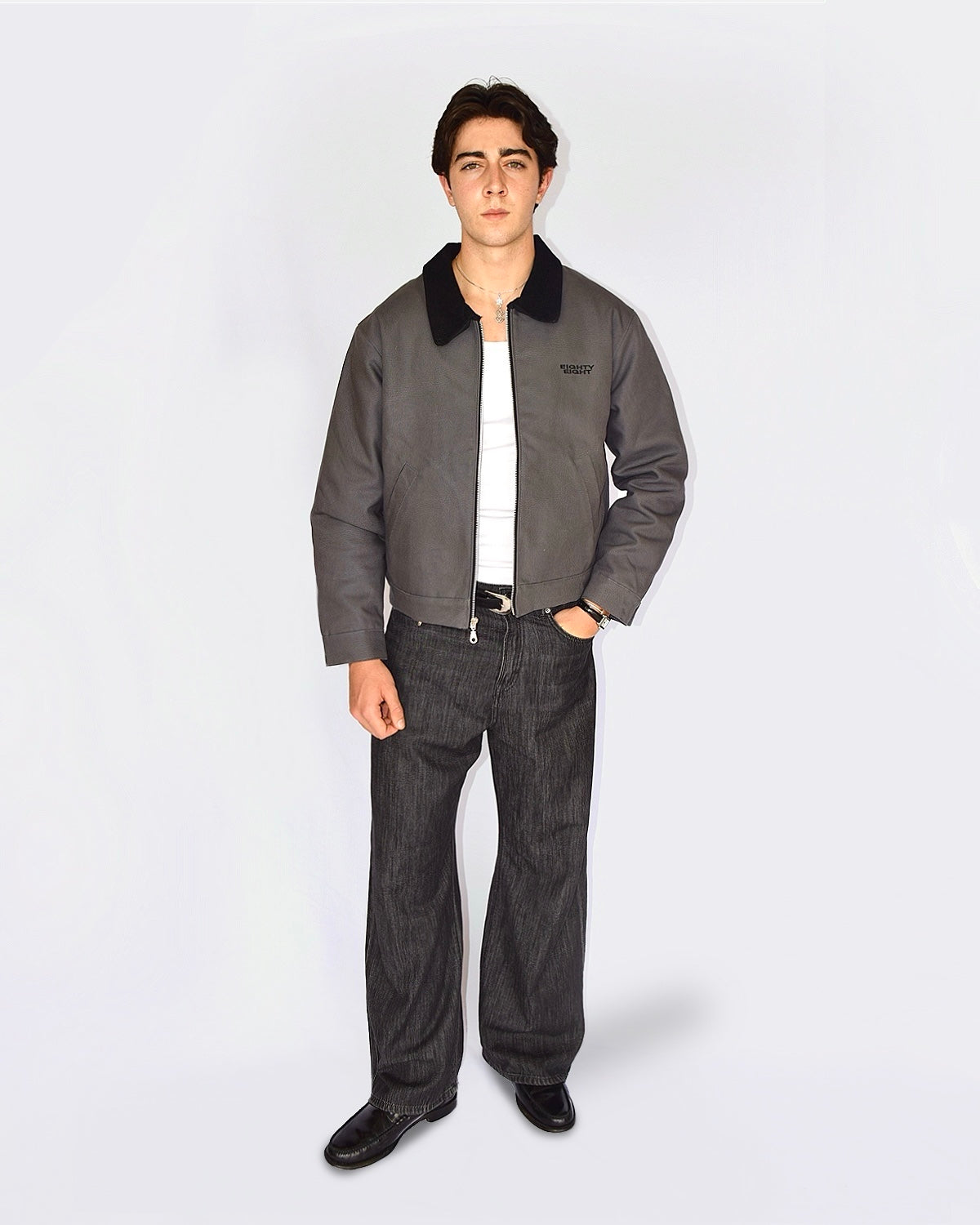 CHAMARRA WORK - GRIS