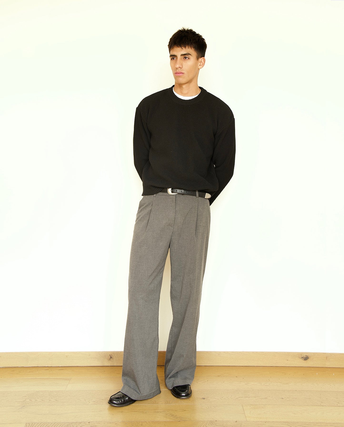 SUÉTER KNIT - NEGRO