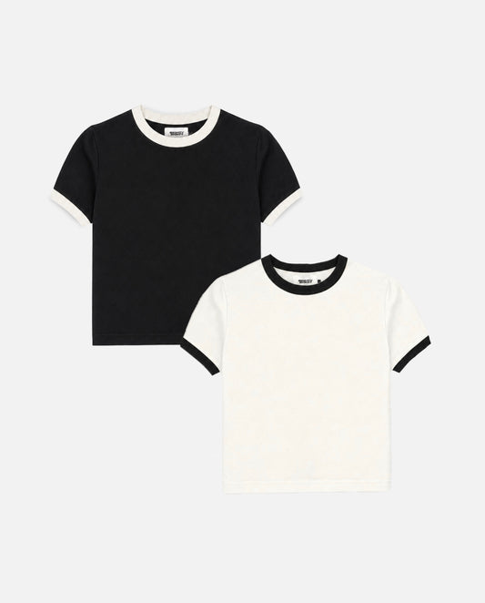 PACK 2 BABY TEES - RINGER