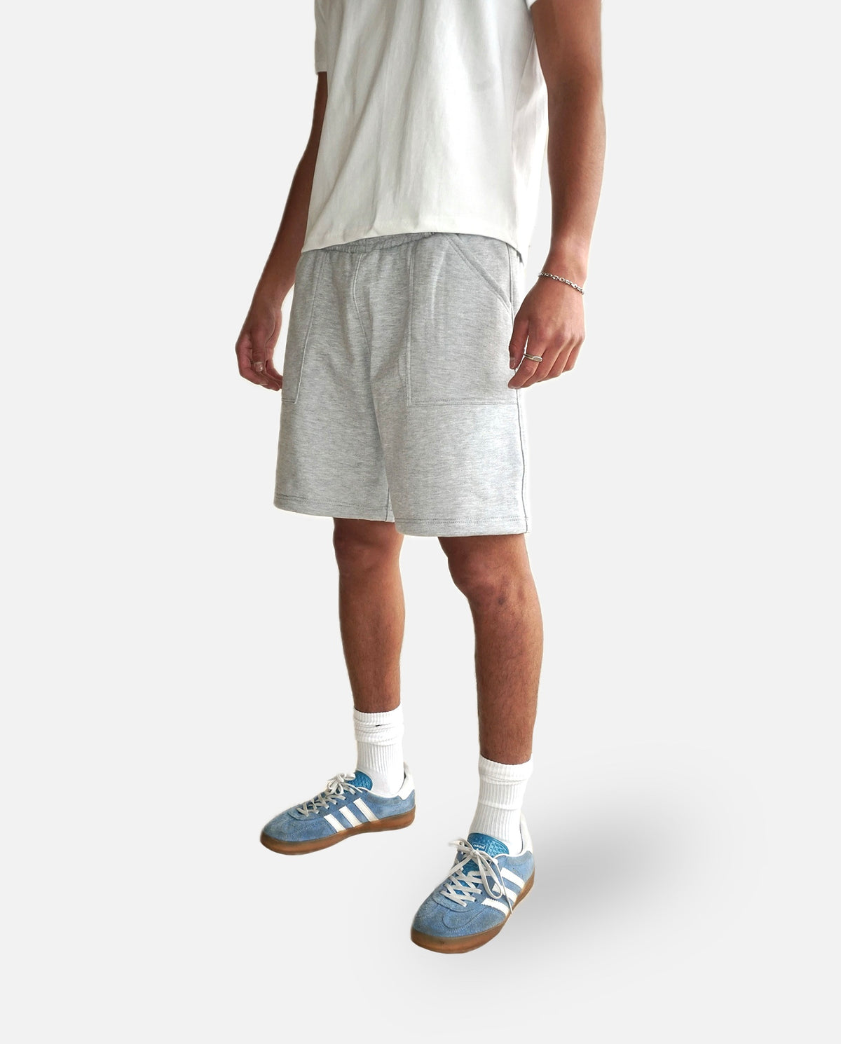 RELAXED SHORTS - GRIS