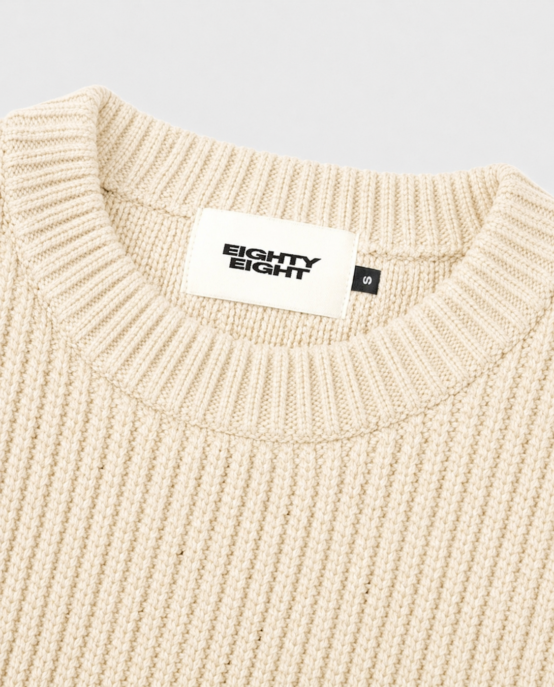 SUÉTER KNIT - CREMA