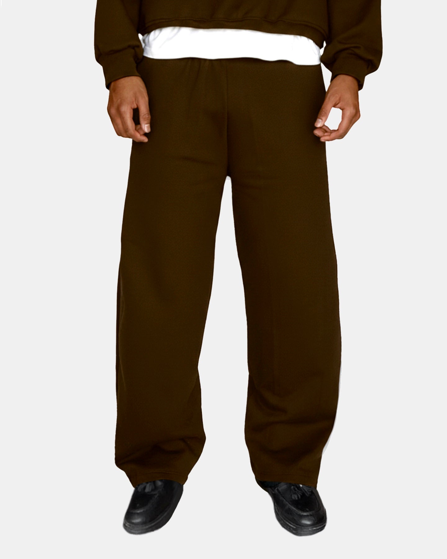 WIDE LEG PANTS - MOCHA