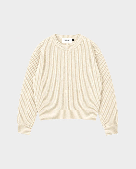 SUÉTER KNIT - CREMA
