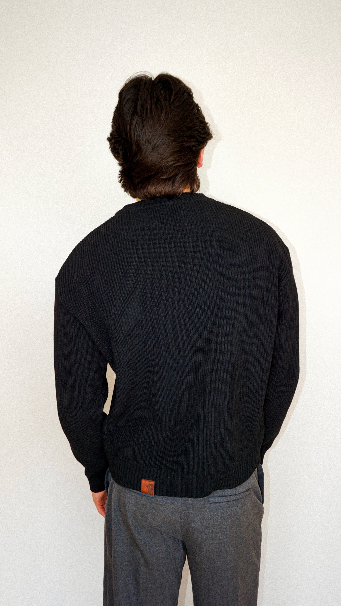SUÉTER KNIT - NEGRO