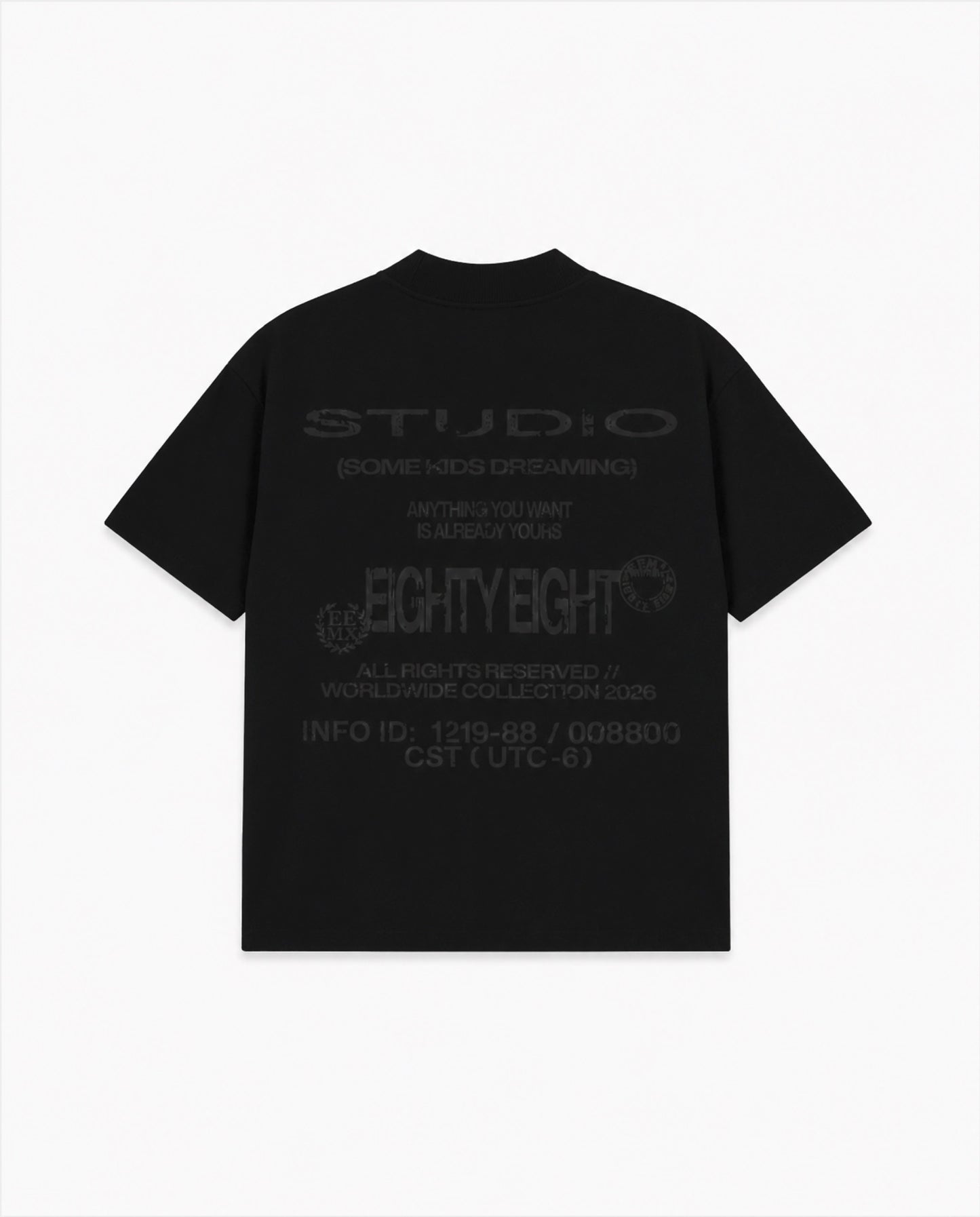 STUDIO TEE - NEGRO