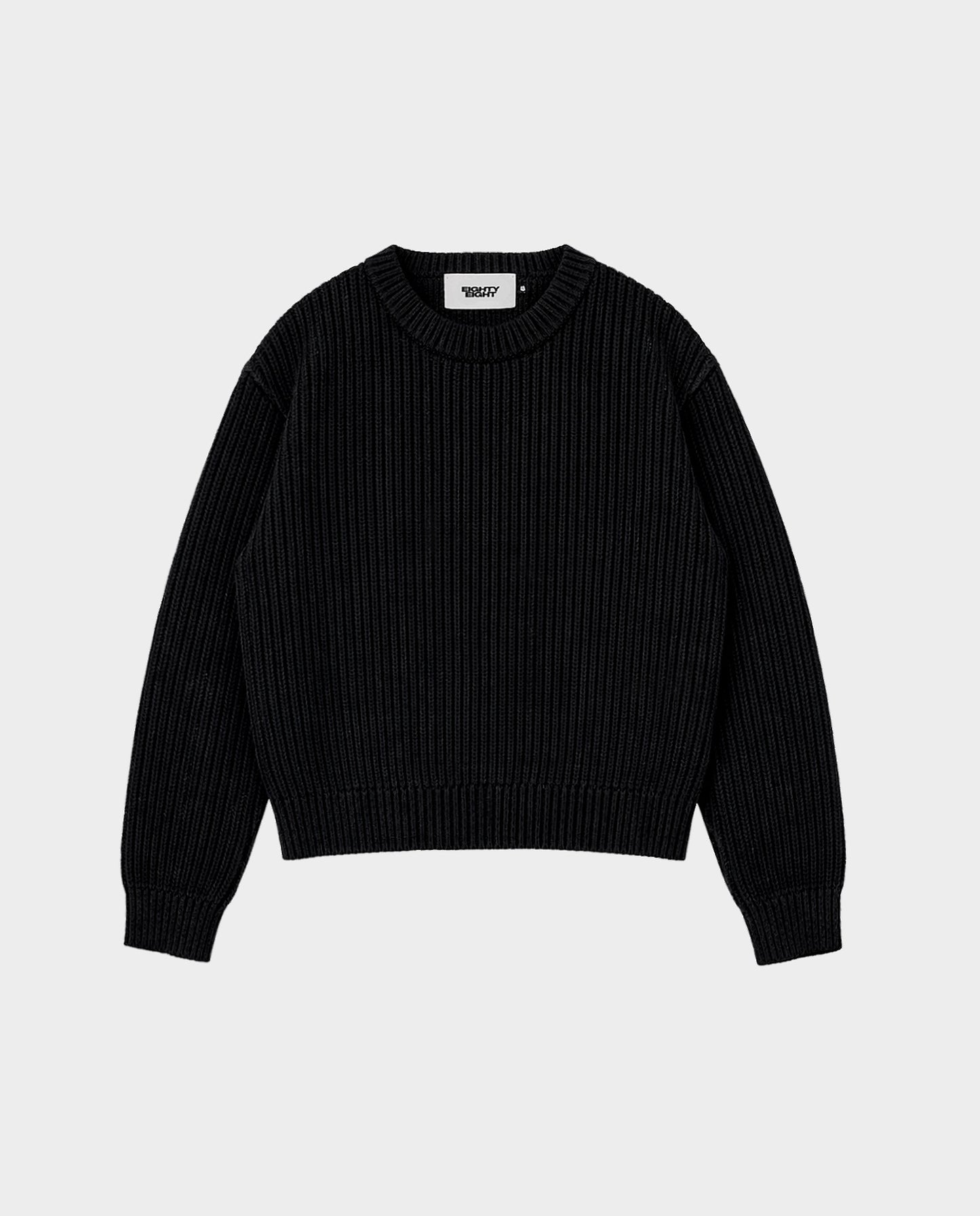 SUÉTER KNIT - NEGRO