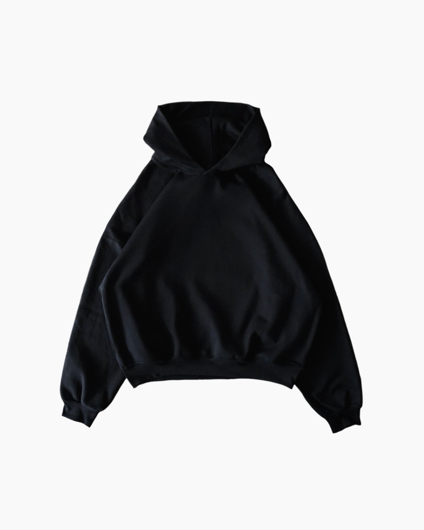 BOXY HOODIE - NEGRO