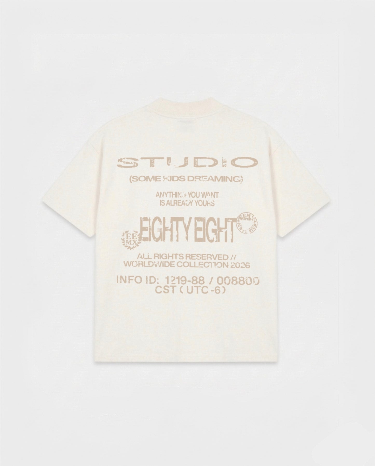 STUDIO TEE - HUESO