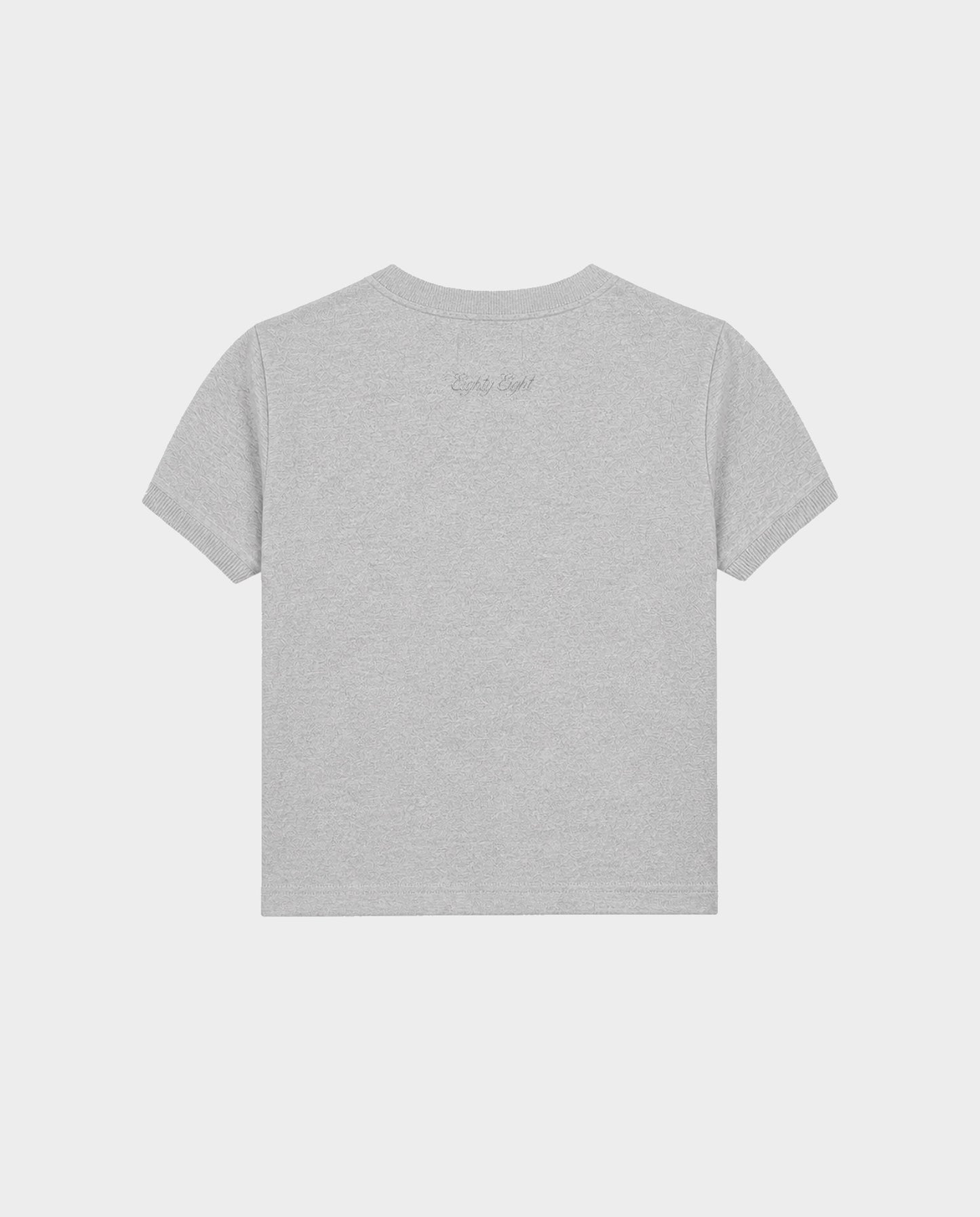 BABY TEE - GRIS JASPE
