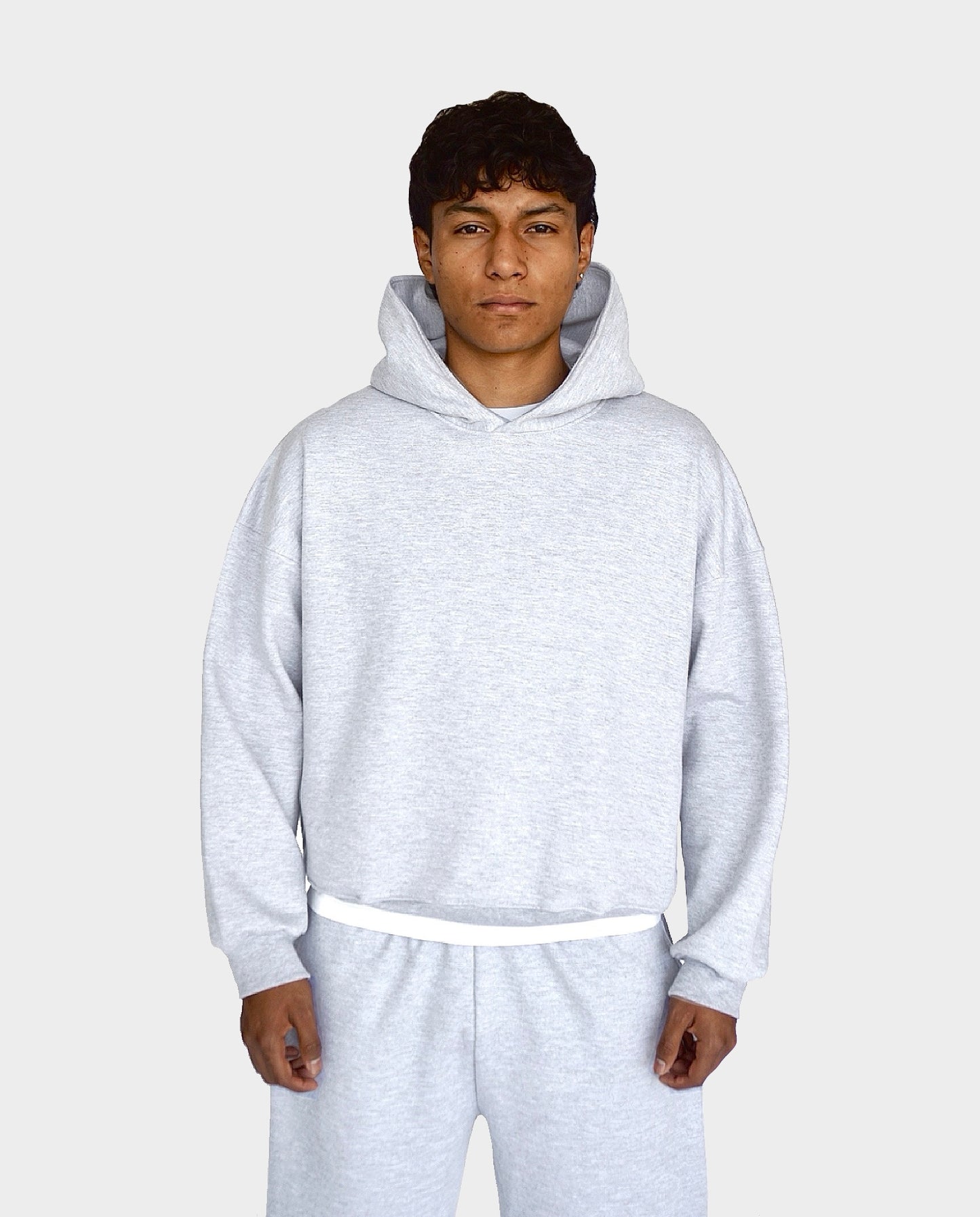 BOXY HOODIE - GRIS