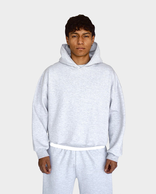 BOXY HOODIE - GRIS
