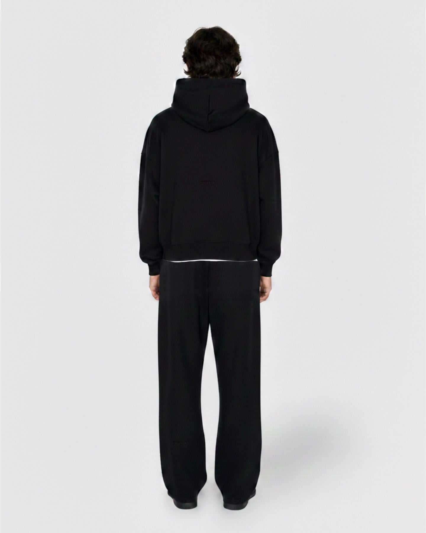 WIDE LEG PANTS - NEGRO