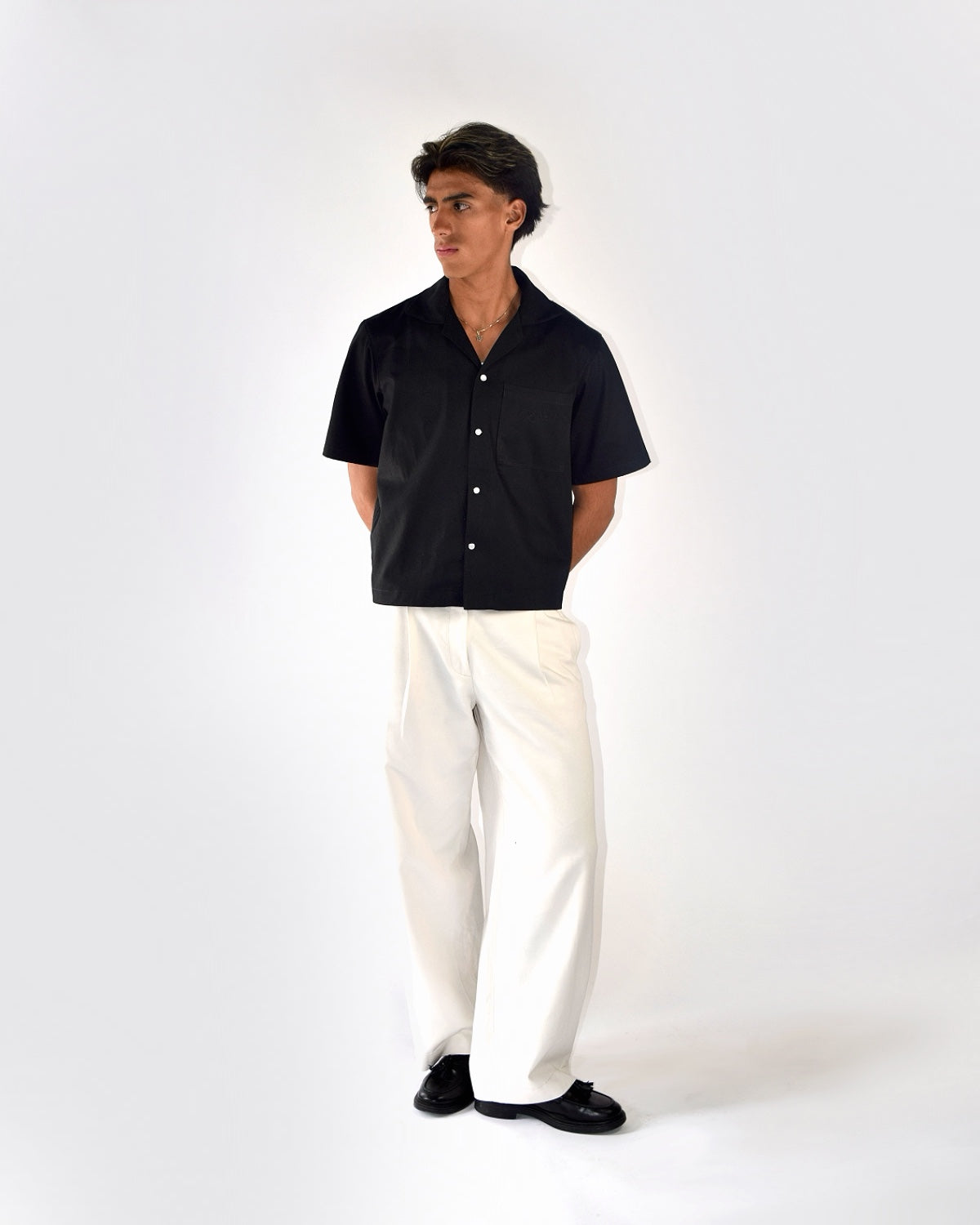 CAMISA SARTO - NEGRO