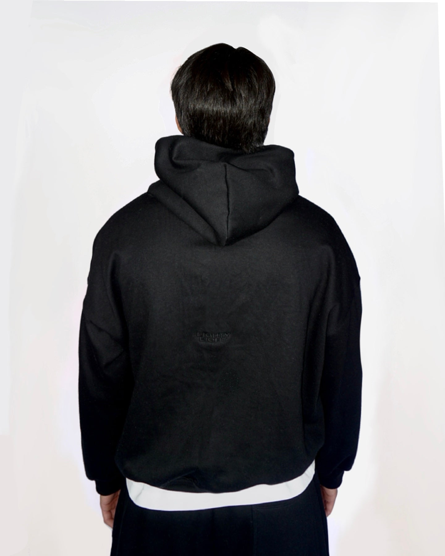 BOXY HOODIE - NEGRO