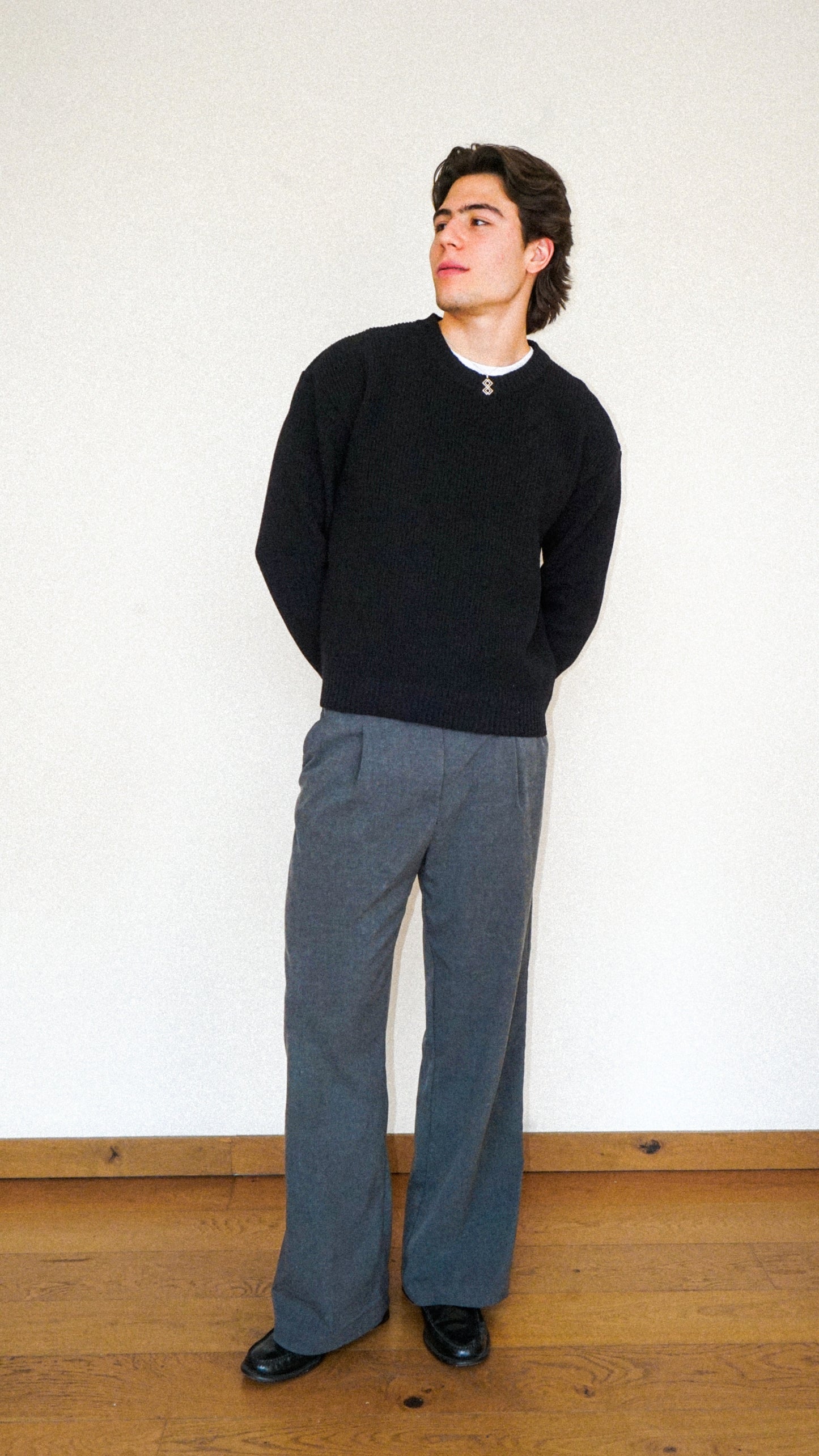 SUÉTER KNIT - NEGRO