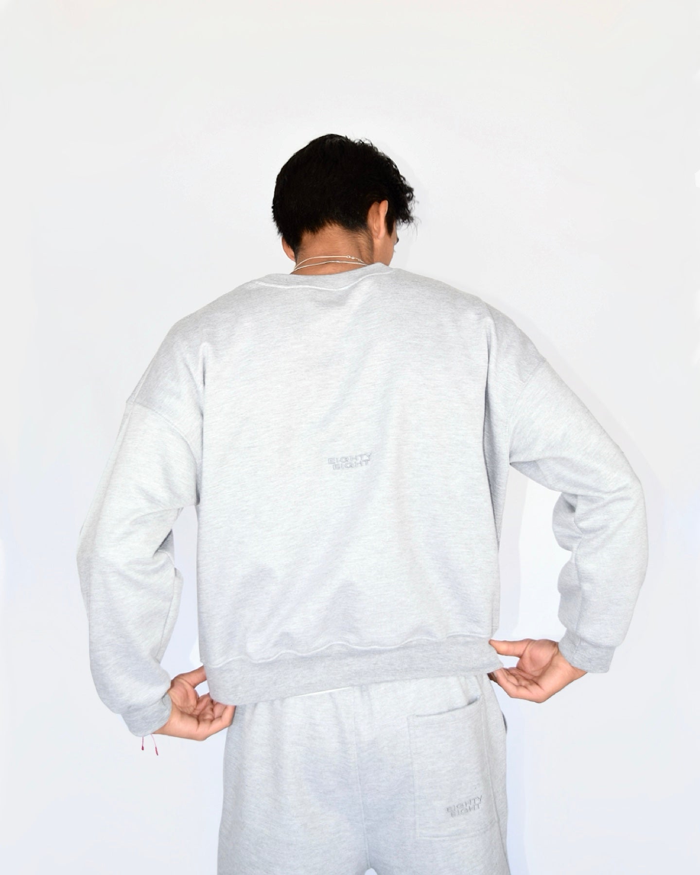 BOXY CREWNECK - GRIS