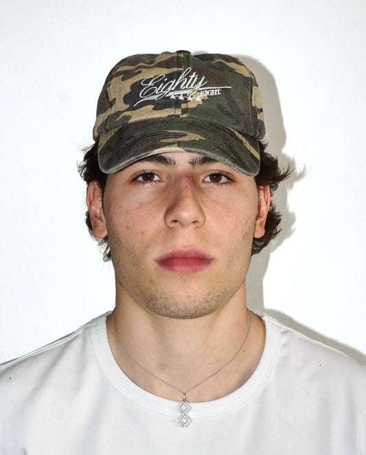 CAMO CAP - BLANCO
