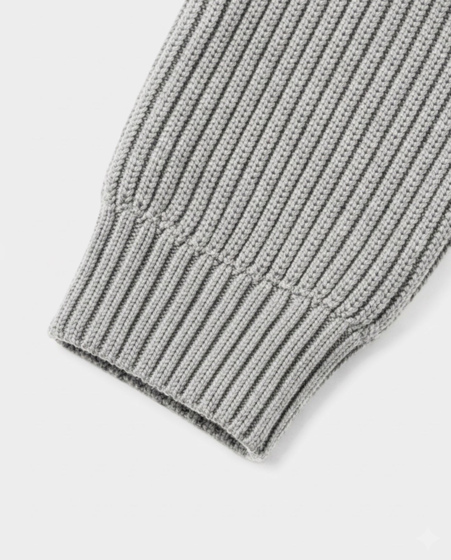 SUÉTER KNIT - GRIS CLARO