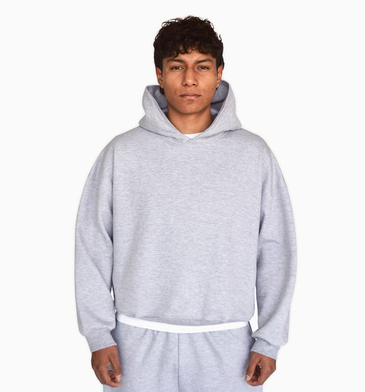 BOXY HOODIE - GRIS